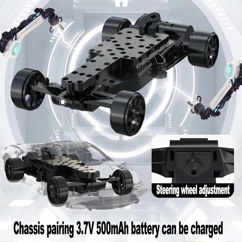 Cada Remote Control Storm Sports Car Building Blocks - STEM Toy