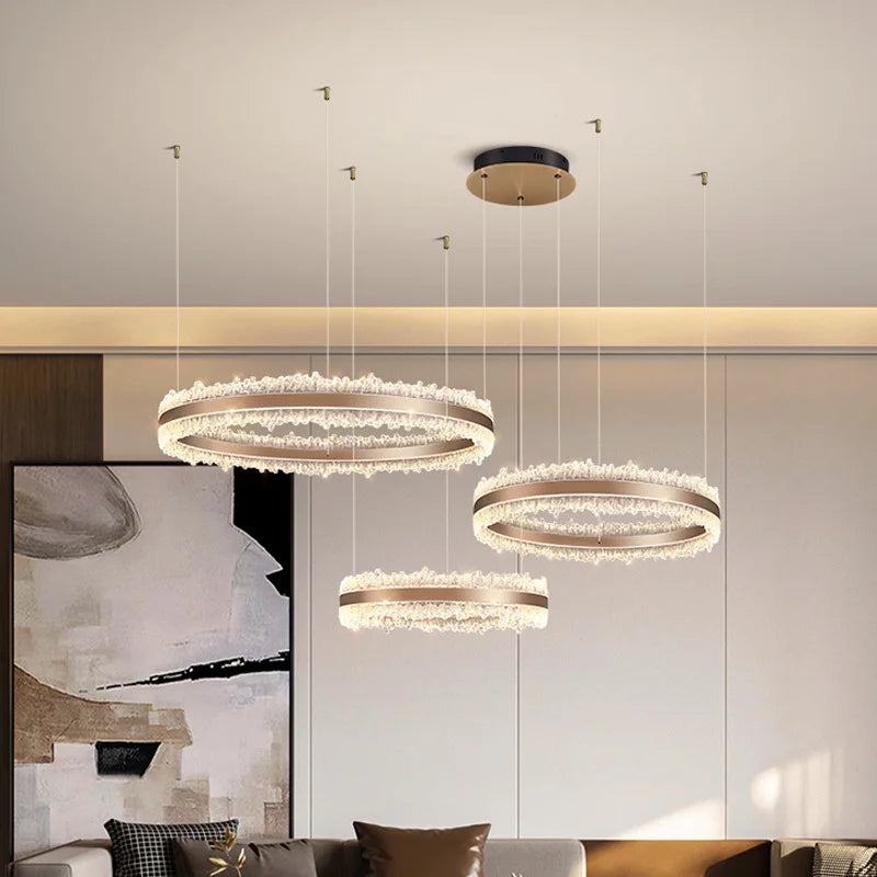 Modern Luxury Pendant Chandelier for Living Room & Dining Area