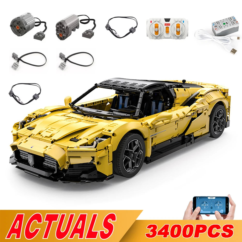 Rastar 93500 MC20 Super Sports Car Model - Remote Control Building Set