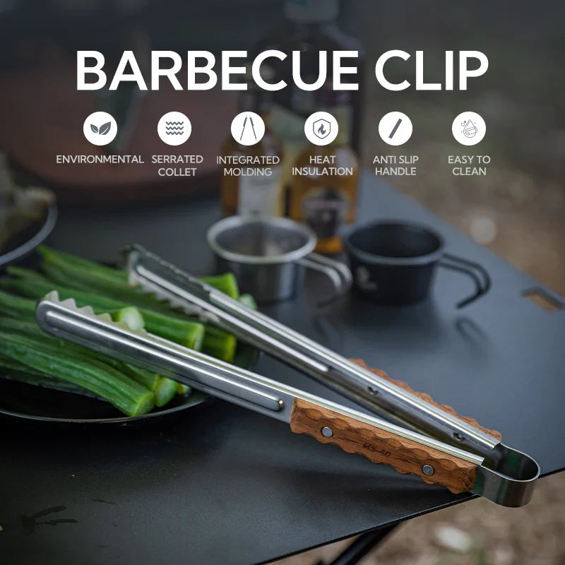 Premium Stainless Steel BBQ Tongs - Essential for Grilling Excellence