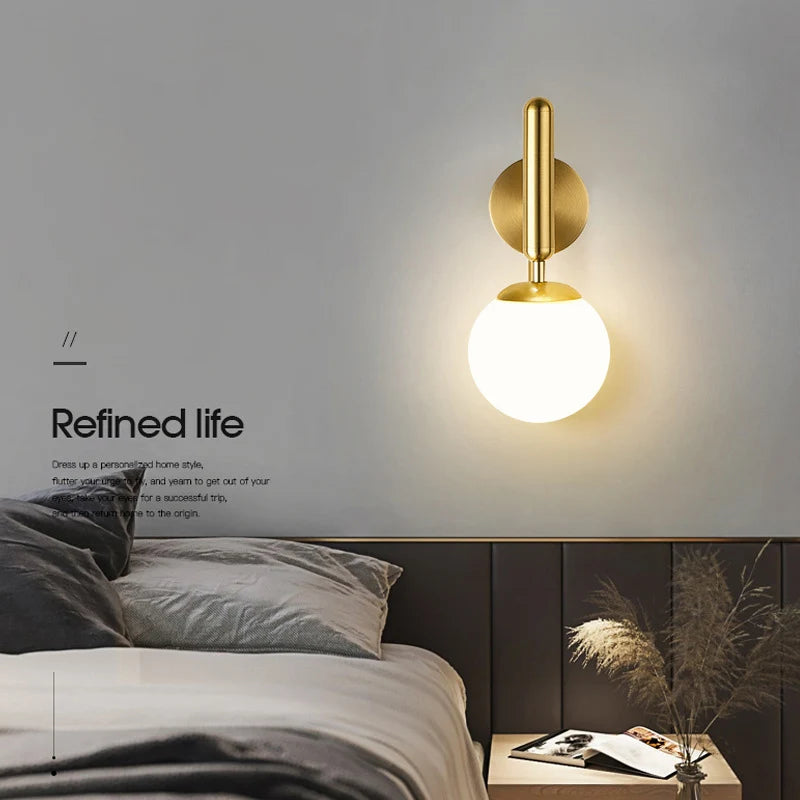 Elegant Modern Wall Sconce for Living Room & Bedroom Decor