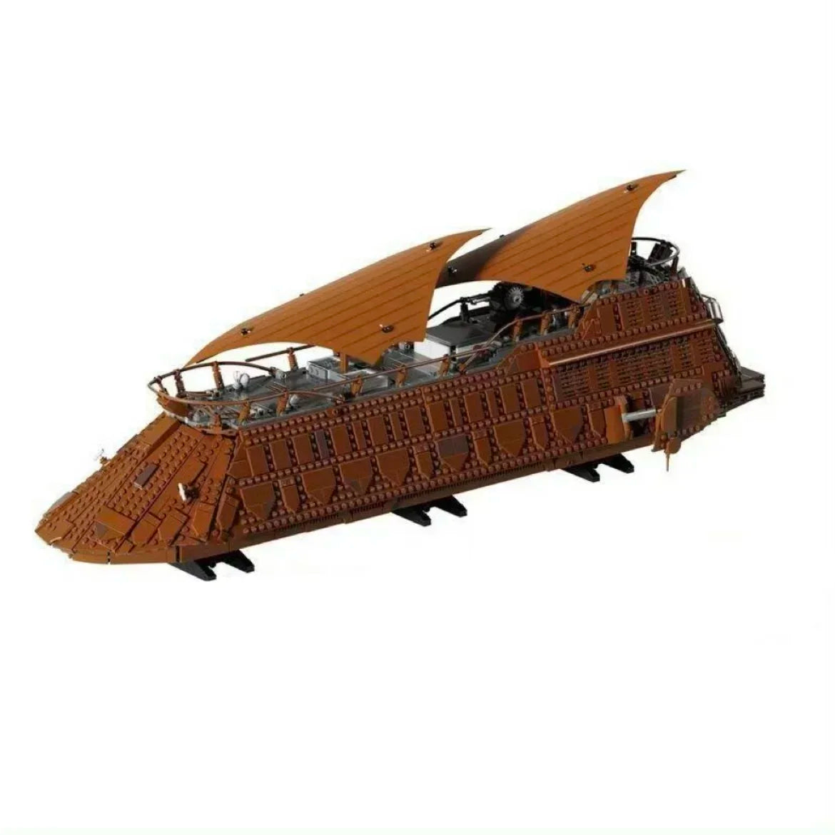 3942PCS Sail Barge Building Block Model - Creative Assembly Toy