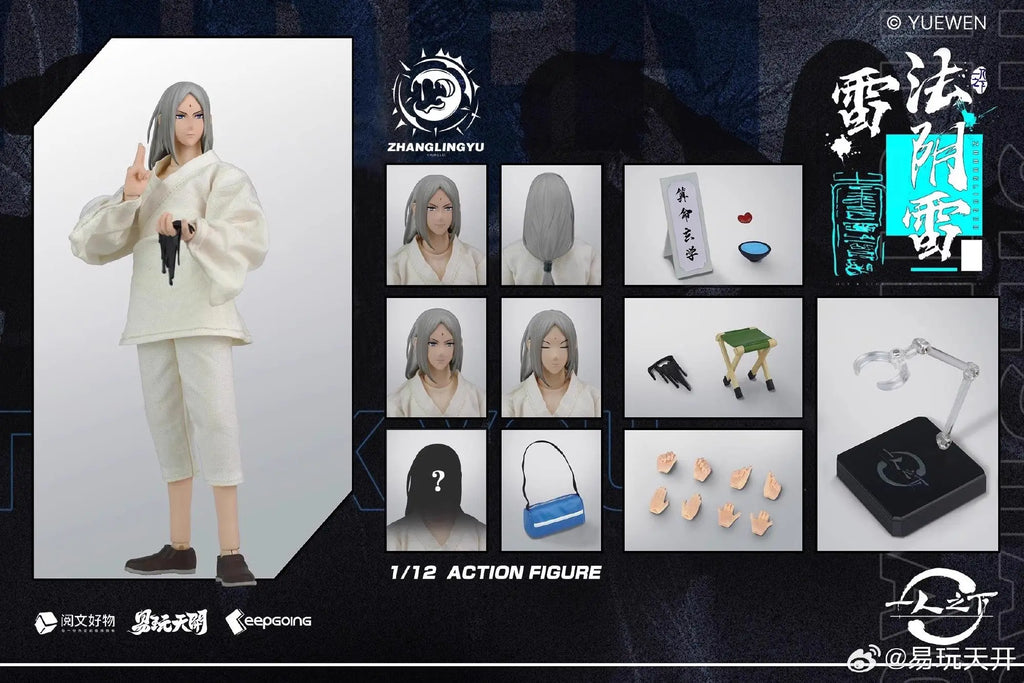 Keepgoing 1/12 Zhang Chulan & Feng Baobao Figure Set - Intricately Detailed