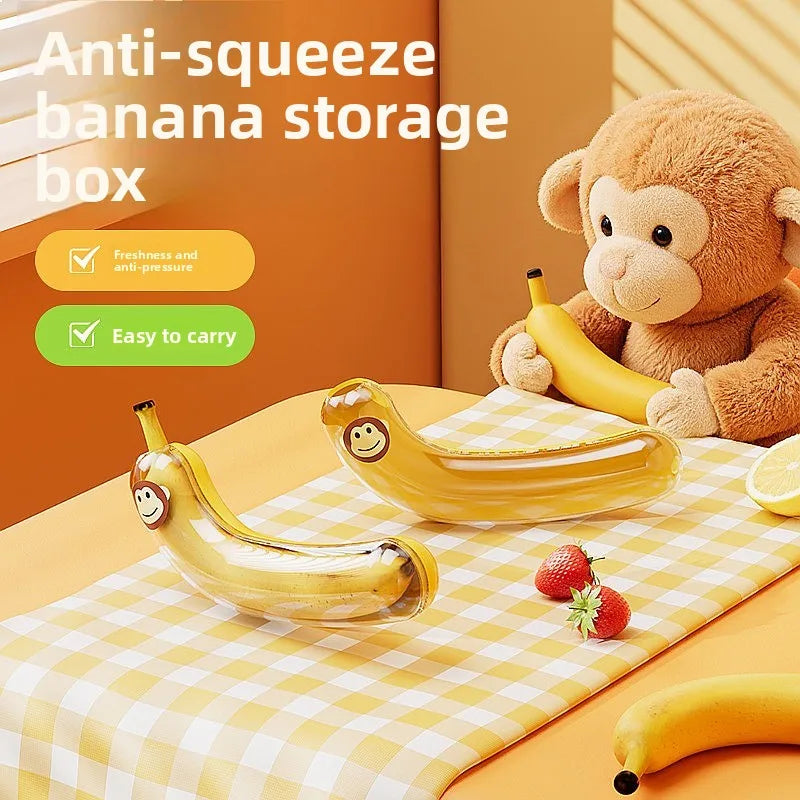 Portable Monkey Banana Storage Box - Fruit Fresh-keeping Container