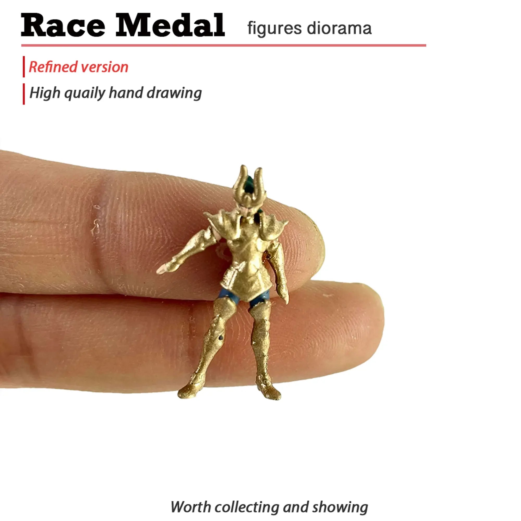 12cm Mini Gold Saint Seiya Figure - Stunning Collectible Doll