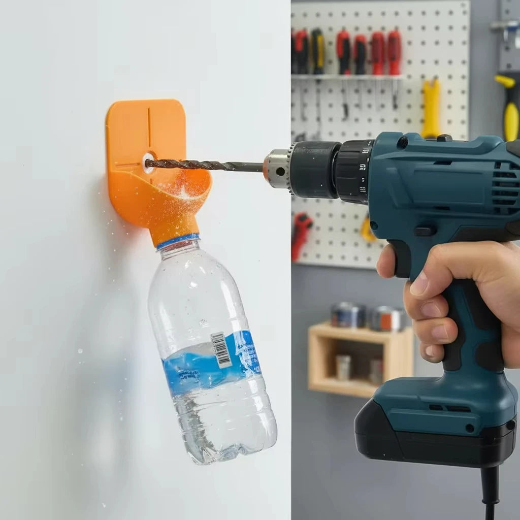 Ultimate Drill Dust Collector - Reusable & Dustproof for Woodworking