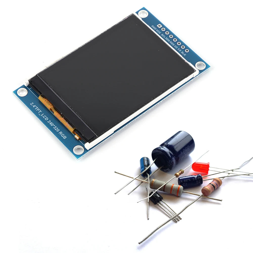 2.4" ILI9341 TFT LCD Display Module - SPI Interface, 240x320 Resolution