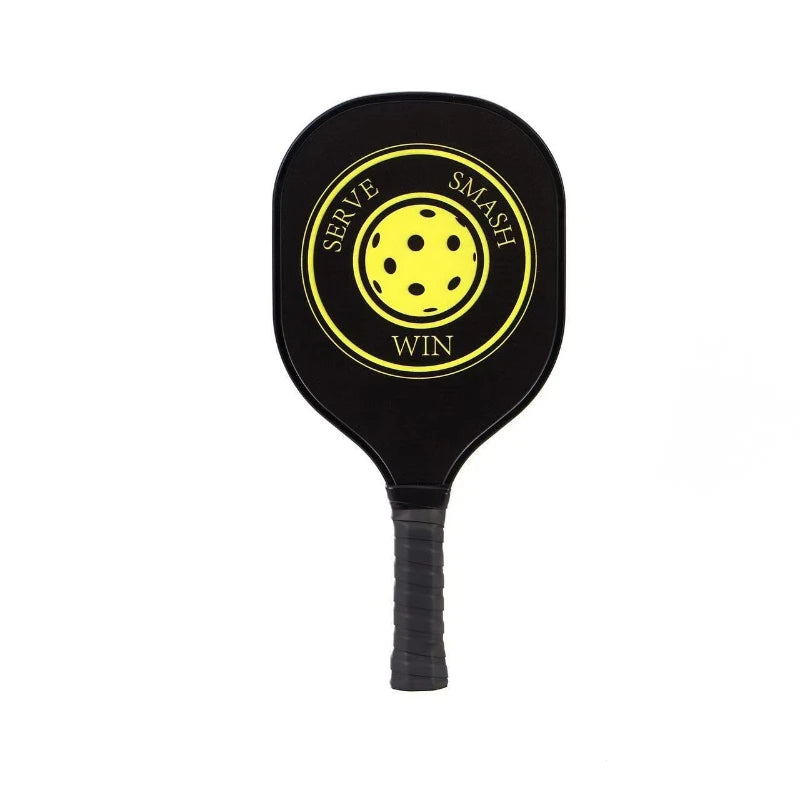 Lightweight Wooden Pickleball Paddle - Comfort Grip for Beginners