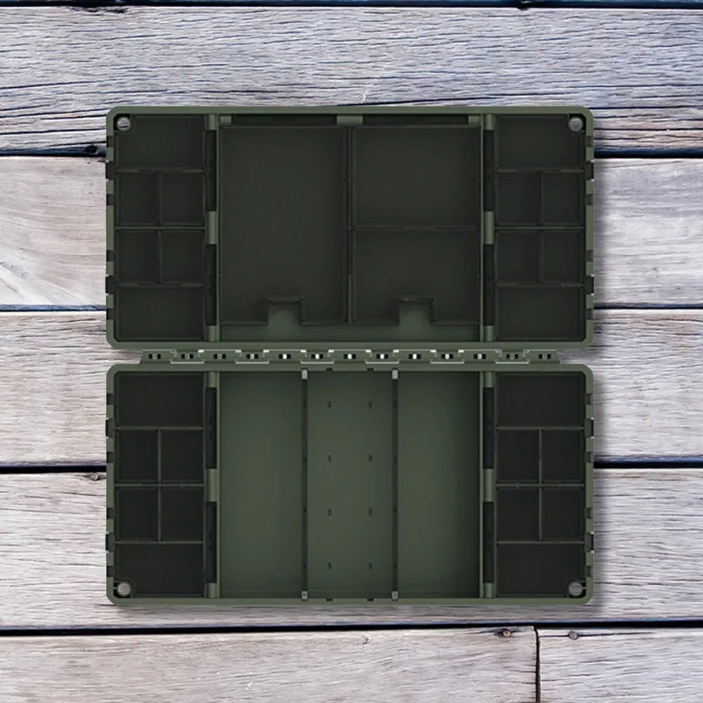 JOCESTYLE Carp Fishing Tackle Organizer Box - Portable Storage Solution