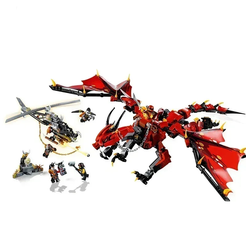 Thunderfang Dragon Battle Arena Building Blocks – Unleash Epic Adventures