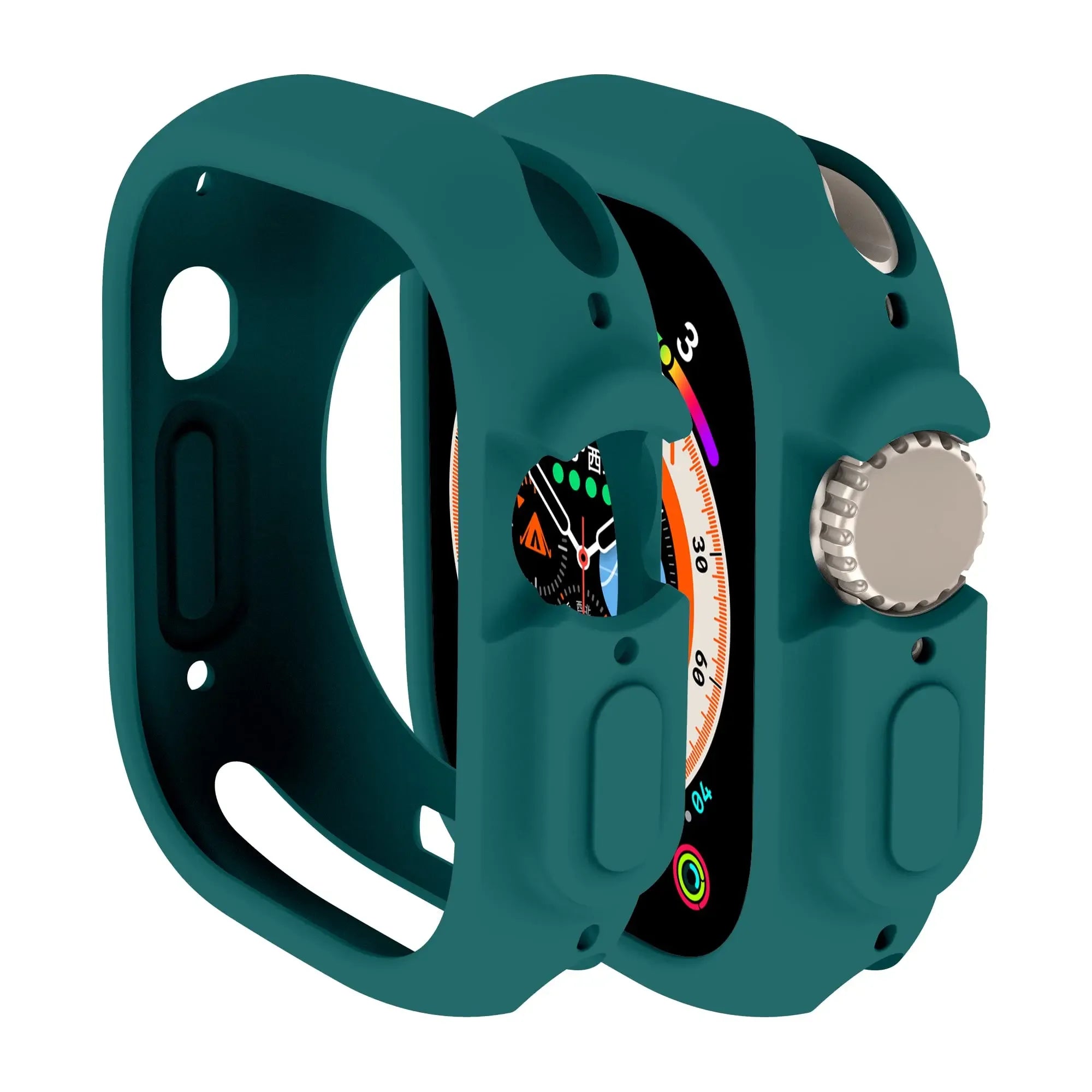 Shockproof Soft Silicone Cover for Apple Watch Ultra 49mm - TPU Bumper
