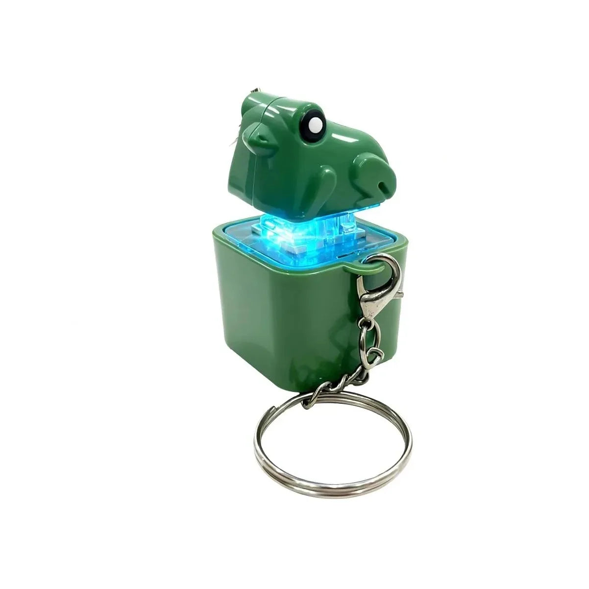 Frog Keychain with Sound & LED Lights - Fun Stress Relief Gadget