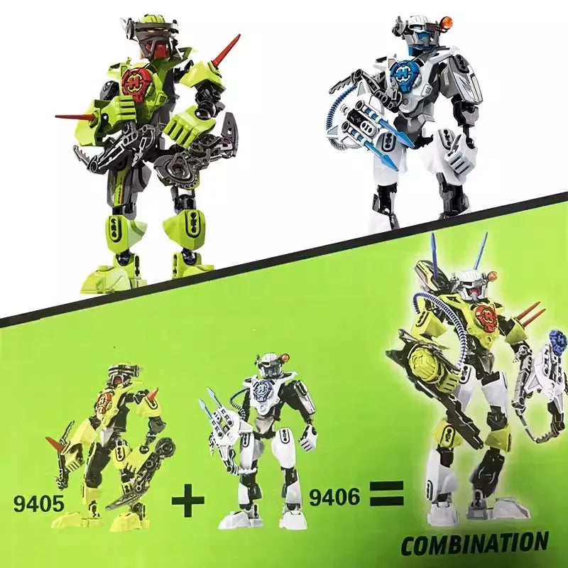 Hero Factory Evo Star Warrior 2-in-1 Building Blocks Robot Toy
