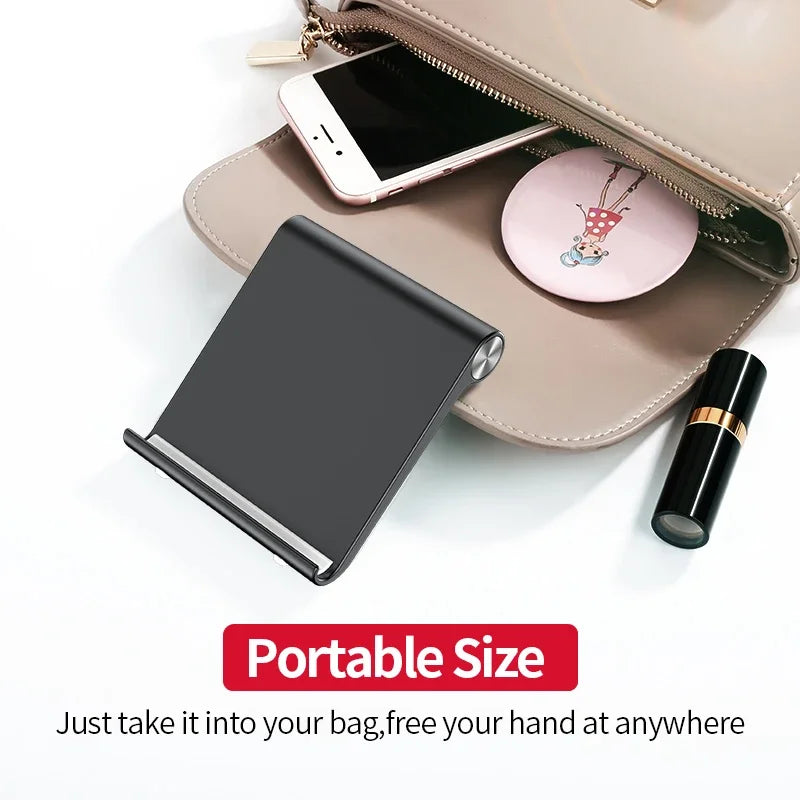 Portable Phone & Tablet Holder Stand - Universal Compatibility