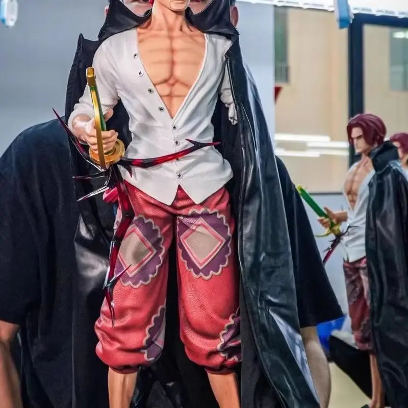 One Piece Jt Red Hair Shanks 67cm Anime Figure for Collectors