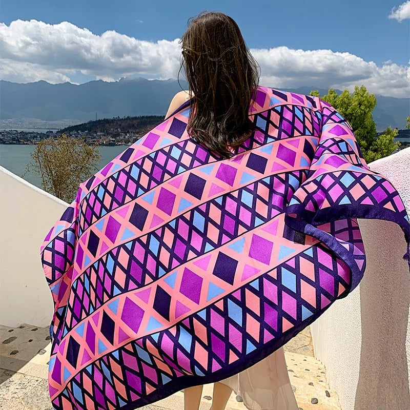 28 Stylish Travel Beach Shawls | 90x180cm Sunscreen Scarfs for Women