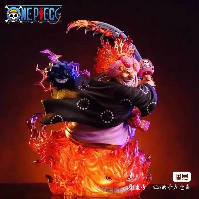 25cm Big Mom Figure - Charlotte Linlin Anime PVC Statue with Light