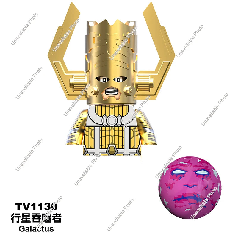 Hot Toys Mini Building Blocks Superhero Figures - Fun for All Ages