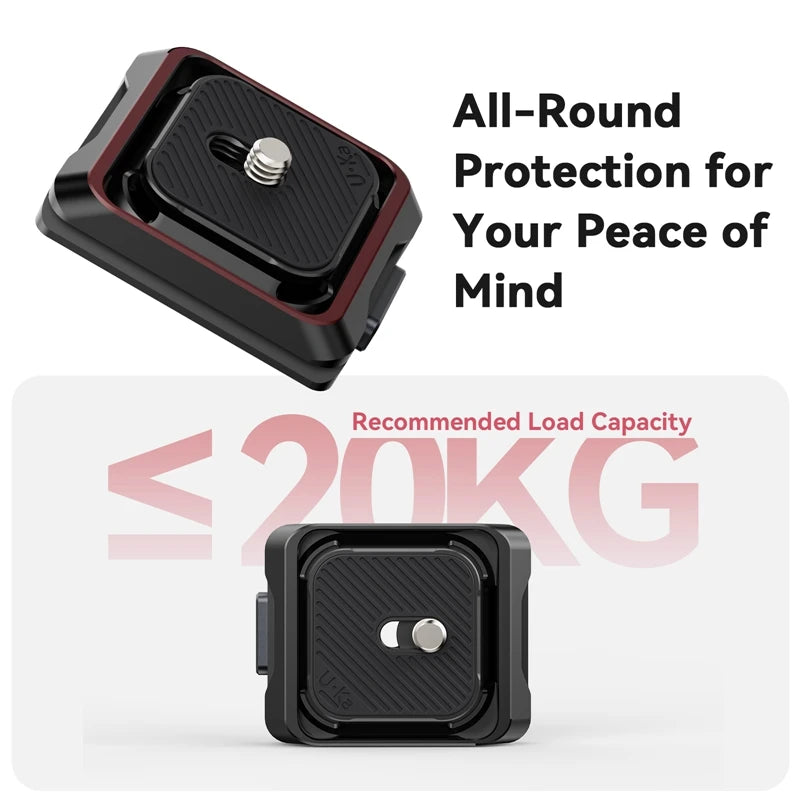 Ulanzi UKA01 Quick-Release Plate Kit for Easy Tripod Mounting