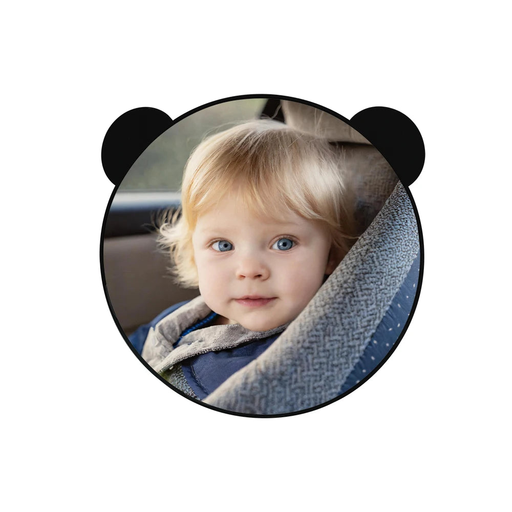 Shatterproof Baby Car Mirror for Safe Rear-Facing Infant Viewing