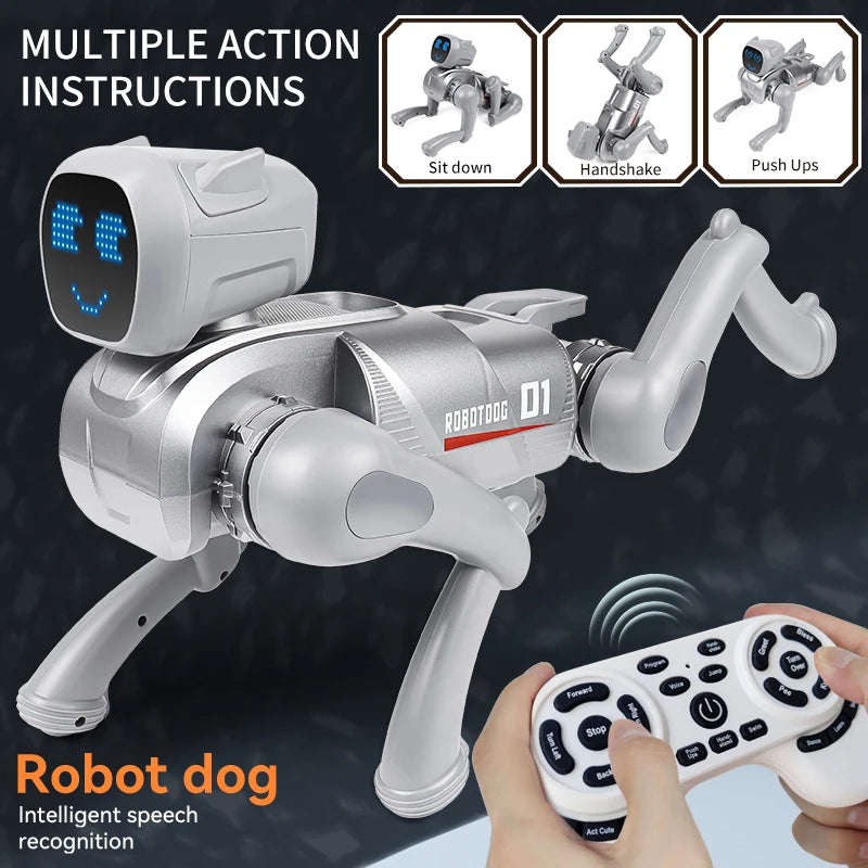 ZWN X1 Smart Interactive Robot Dog Toy - Dance, Sing & Play!