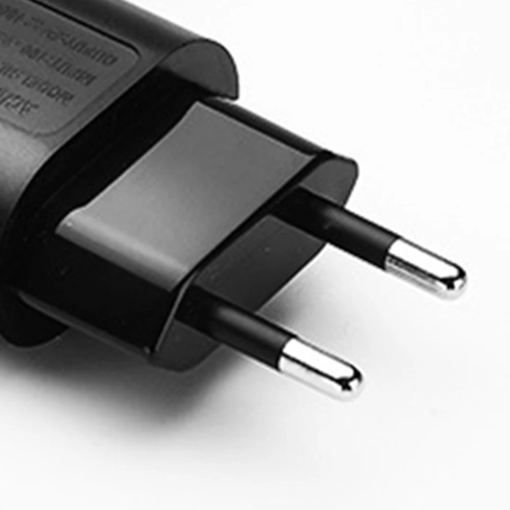 Philips-Compatible Electric Shaver Adapter Charger - EU Plug