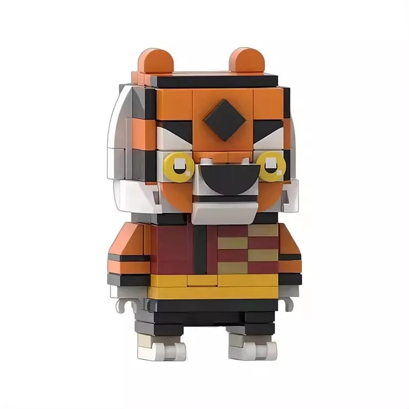 Kung Fu Panda Brickheadz Building Block Figures - Fun Kid's Gift