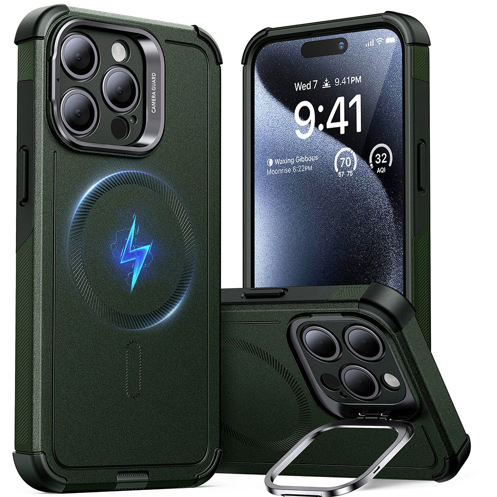 ESR MagSafe iPhone 15/14/13 Protective Case with Military-Grade Durability