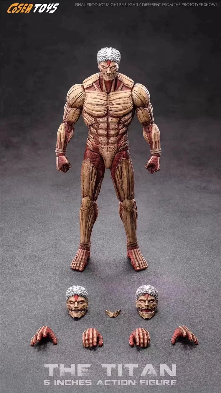 Coser Toys 1/12 Male Soldier Action Figure - Moveable Mouth & Accessories