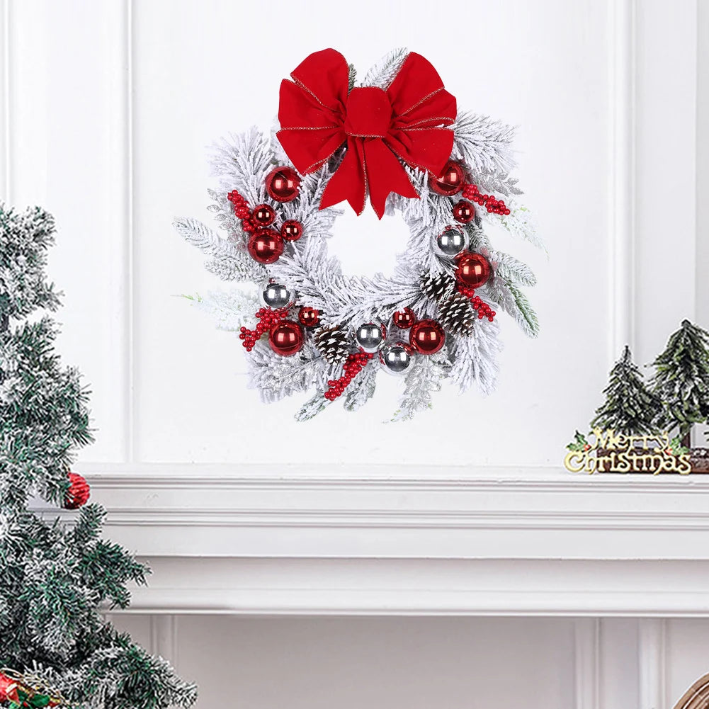 Exquisite Christmas Wreath - Artificial Vine Garland for Festive Decor