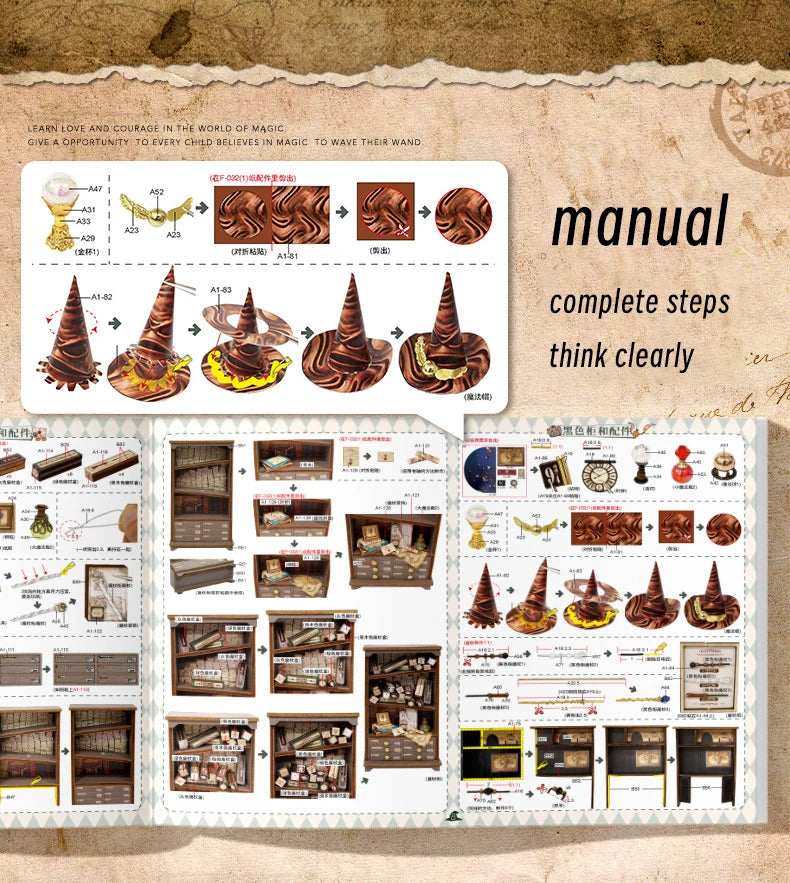 DIY Miniature Dollhouse Kit – Build Your Own Magical Home