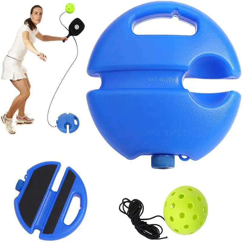 Adjustable Tennis & Pickleball Rebound Trainer for Solo Practice