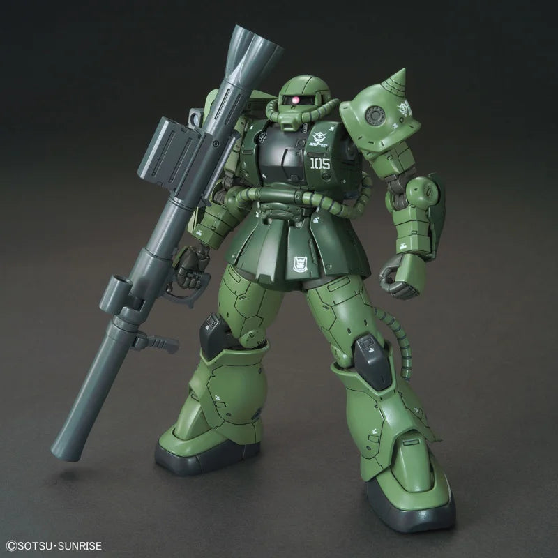 Bandai Gundam Model Kit MS-06C Zaku 2 - Collectible Anime Figure