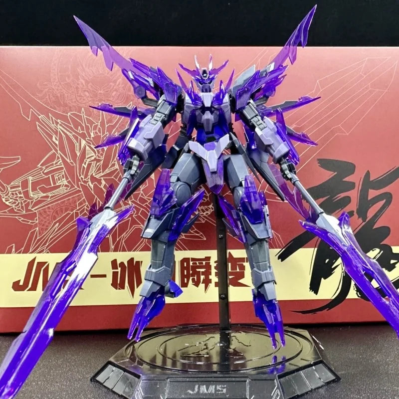 HG Gundam 1/144 Transient Glacier Model Kit - Stunning Desktop Display