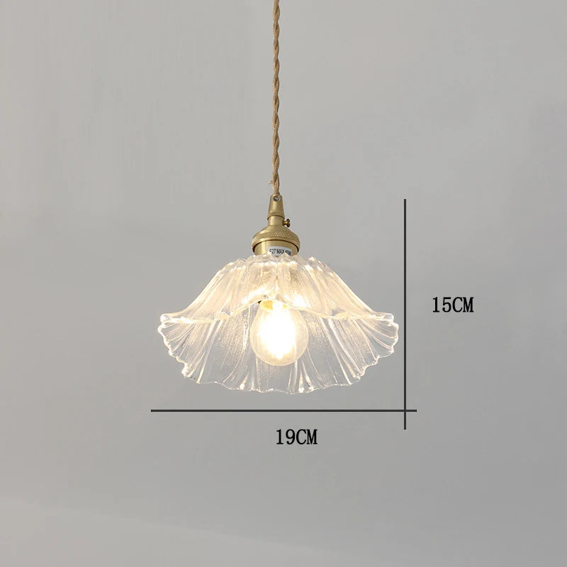 Elegant French Glass Chandelier - Colorful Tiffany Lighting