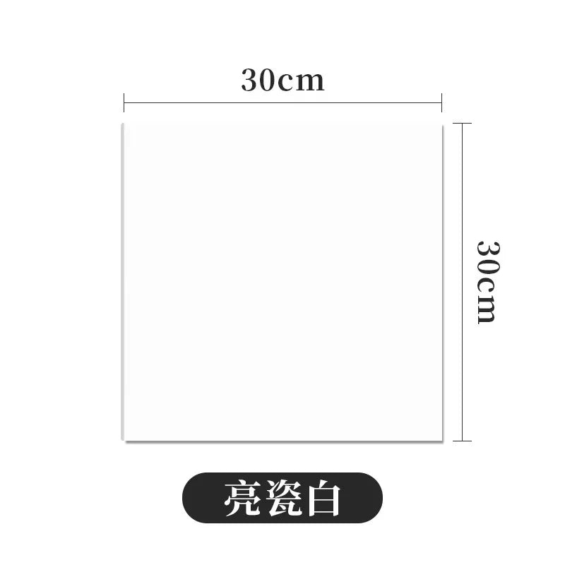 Waterproof Thickened Self-Adhesive Marble Tile Floor Stickers - 10/30/50PCS