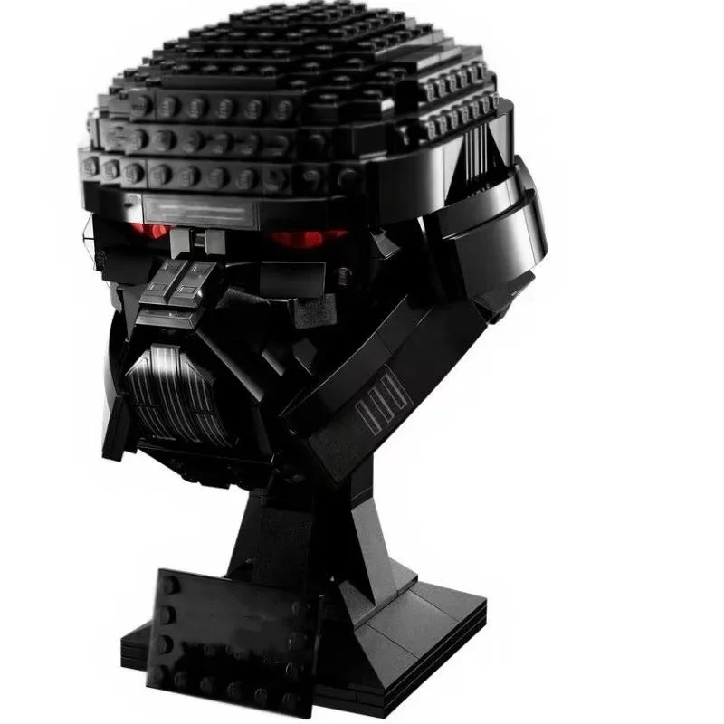 Darth Vader TIE Fighter Pilot Helmet Building Blocks - Ultimate Gift!