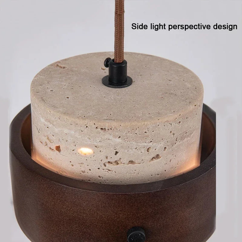 Stylish LED Stone Pendant Chandelier for Modern Home Decoration