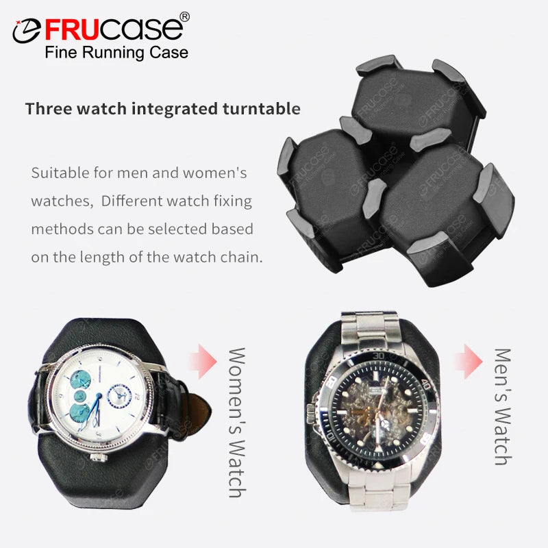 FRUCASE 6+6 Automatic Watch Winder – Elegant & Efficient