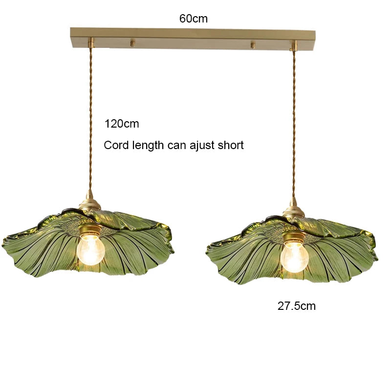 Elegant Retro French Glass Pendant Chandelier for Stylish Spaces