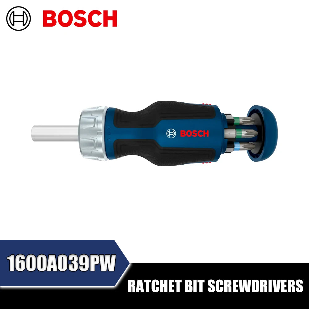 Bosch Stubby Ratchet Bit Screwdriver Set - High Power & Precision