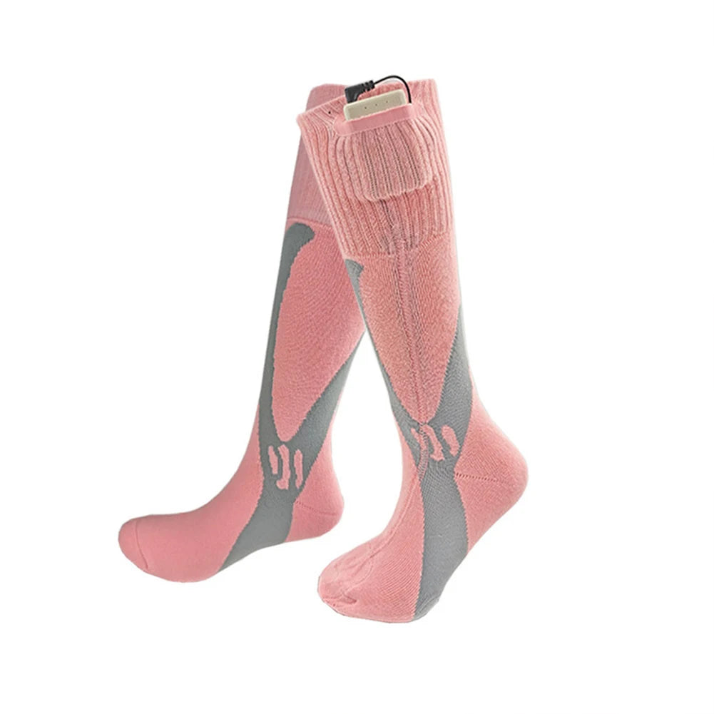 Rechargeable Electric Heated Socks for Outdoor Adventures
