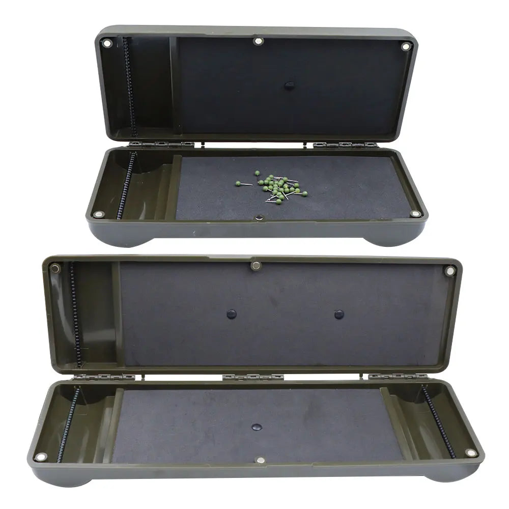 Compact Carp Fishing Tackle Storage Box for Efficient Rig Organization