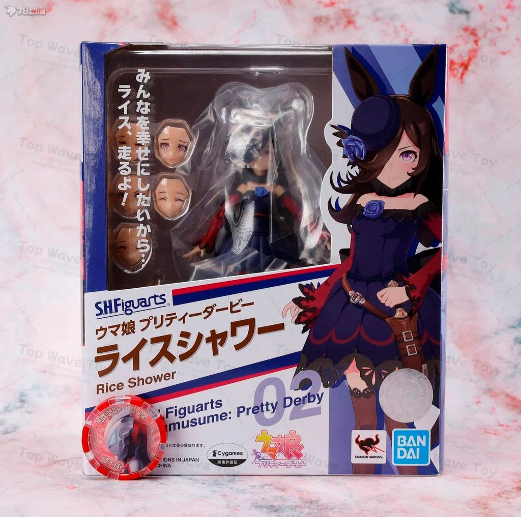 Bandai SHF Umamusume Oguri Cap Kitasan Black Silence Suzuka Figure