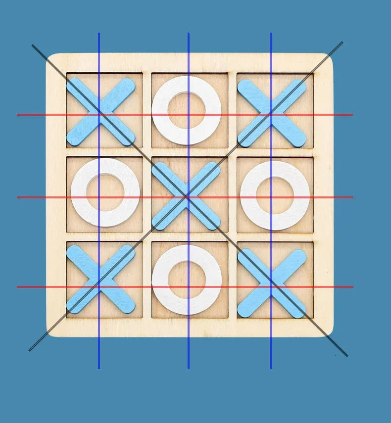 Montessori Wooden Chess Set - Educational Puzzle for Kids Ages 3-12