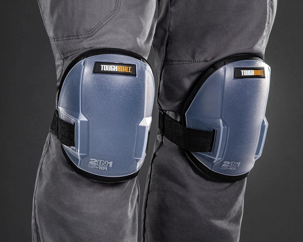 ToughBuilt 2-in-1 Knee Pads for Ultimate Comfort & Protection