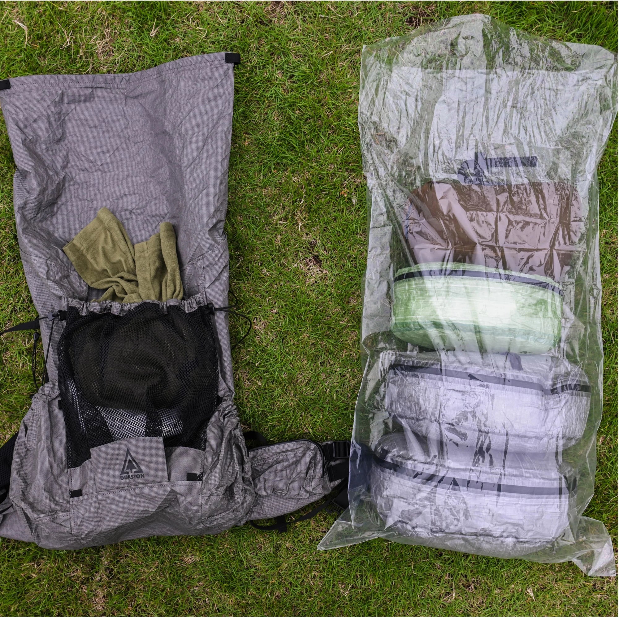 Ultralight Waterproof Backpack Liner - 14g Dry Bag for Hiking & Camping