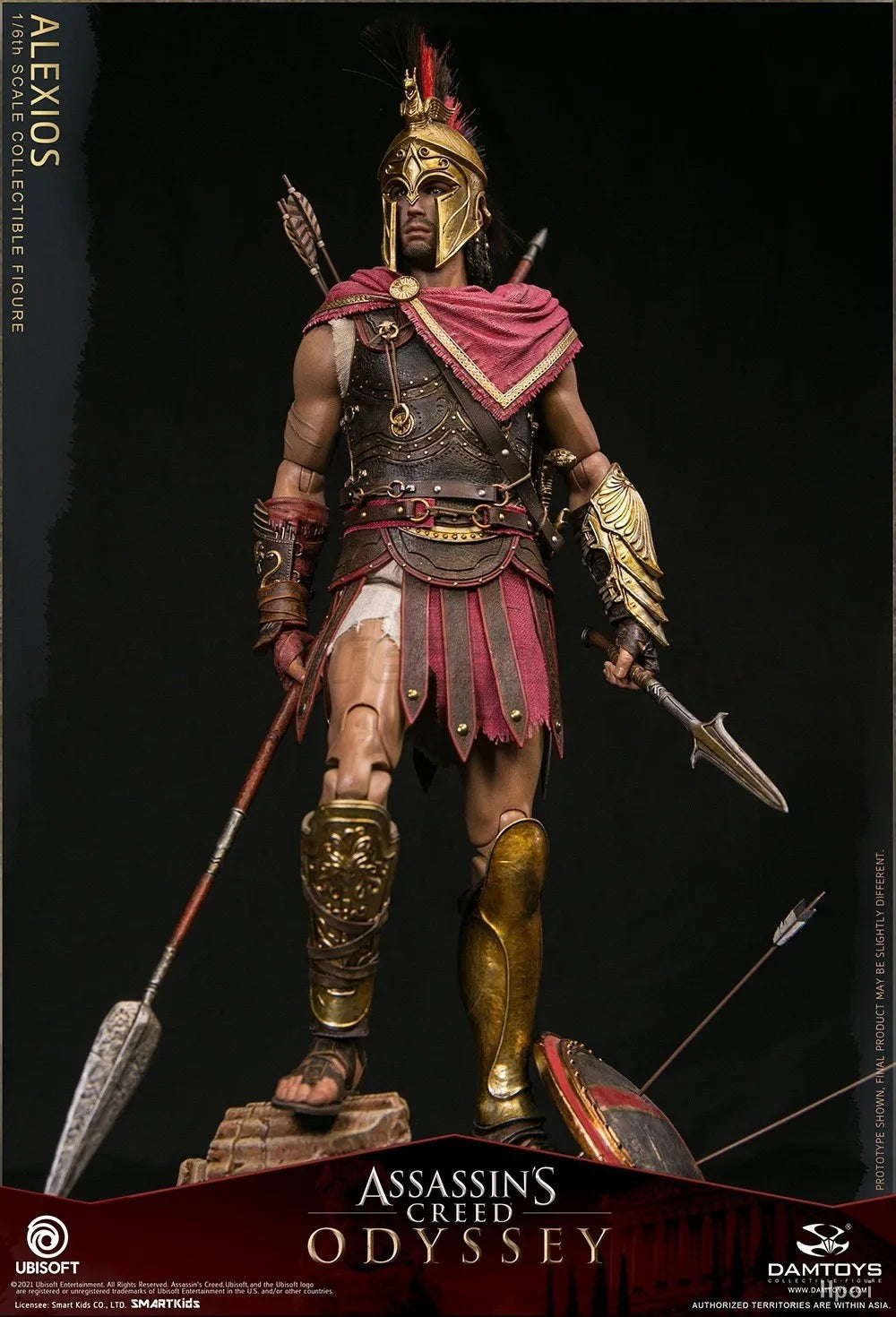 DAMTOYS DMS019 Assassin's Creed Odyssey Alexios 1/6 Action Figure