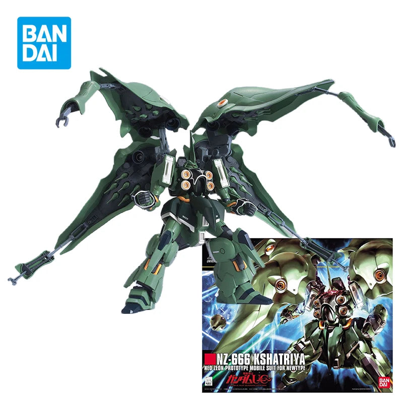 Bandai KSHATRIYA Gundam Model Kit - Premium Anime Action Figure