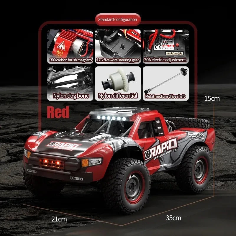 JJRC Q130 4WD Brushless RC Car, High-Speed 1:16 Remote Control